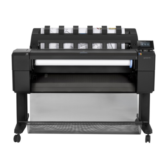 HP DesignJet T930 914 mm PostScript Yazici (L2Y22A) & (HP 727)