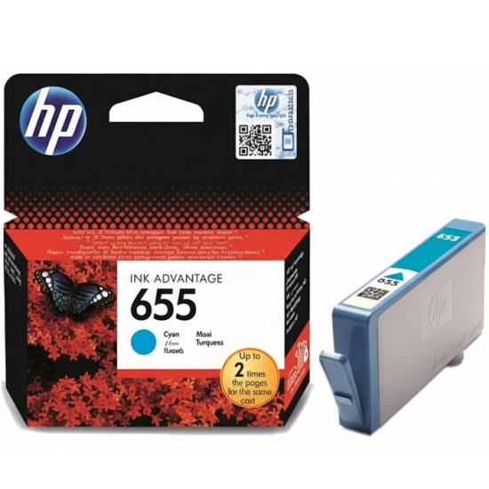 HP 655-CZ110AE (HP Deskjet 3520-3525-4610-4615-4625-5520-5525-6520-6525) (Cyan)