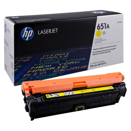 HP CE342A (651A-M775) (Yellow)