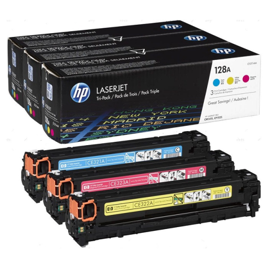 HP CF371AM-128A (CMY)