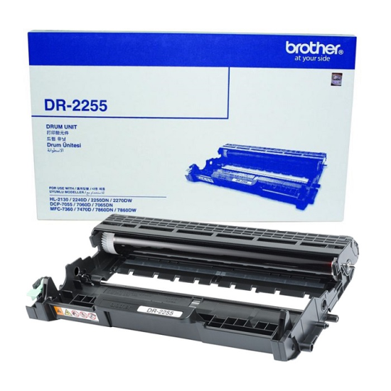 Brother DR-2255 (HL-2240-2250-2270/DCP-7055-7060-7065/MFC-7290-7360-7470-7860/FAX-2840-2950) (Drum)