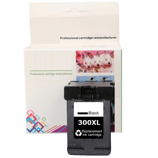 HP 300XL-CC641EE (110-114-C4680-C4780-D1660)-(Black)