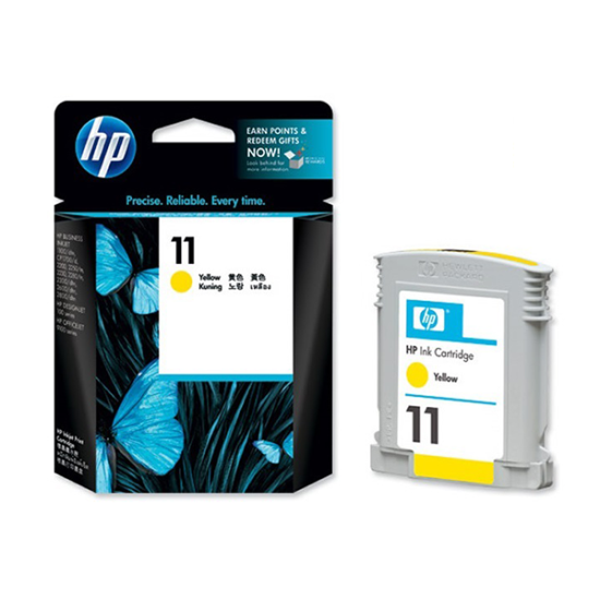 HP 11-C4838A (1100-1200-2230-2280-2300-2600-2800-CP1700-9110-9120-9130-K850) (Yellow)