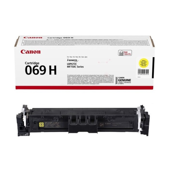 Canon CRG-069H Y (LBP673-MF752-MF754) (Yellow)