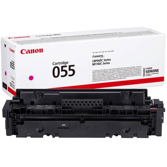 Canon CRG-055 M (LBP660-LBP662-LBP663-LBP664-MF740-MF741-MF742-MF743-MF744-MF745-MF746) (Magenta)