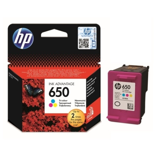 HP 650 (CZ102AE-1015-1515-1516-2515-2545-2546-2645-3515-3545-4645) (Color)