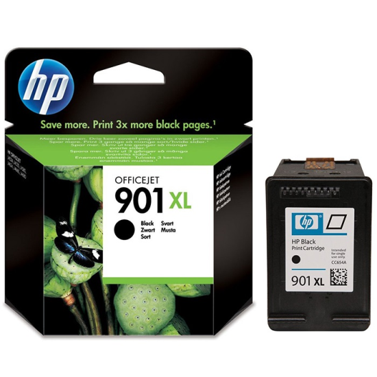 HP 901XL-CC654AE (J4524-J4540-J4550-J4580-J4624-J4660-J4680-4500) (Black)