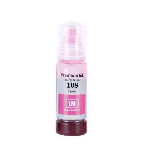 EPSON 108/C13T09C34A (ET-18100/L18050/L8050) Muadil Kırmızı EcoTank Kartuşu (70 ml)