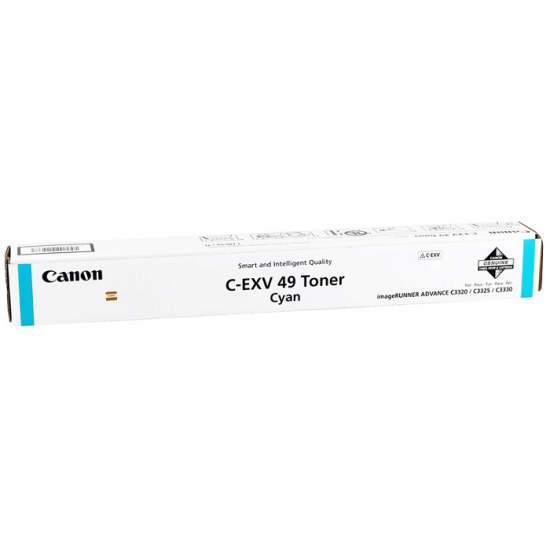 Canon C-EXV 49C (IR C3300-C3320-C3325-C3330-C3500-C3520-C3525-C3530-C3720-C3725-C3730) (Cyan)