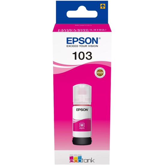 EPSON 103 (C13T00S34A) (EcoTank Magenta Ink Bottle) (65 ml)
