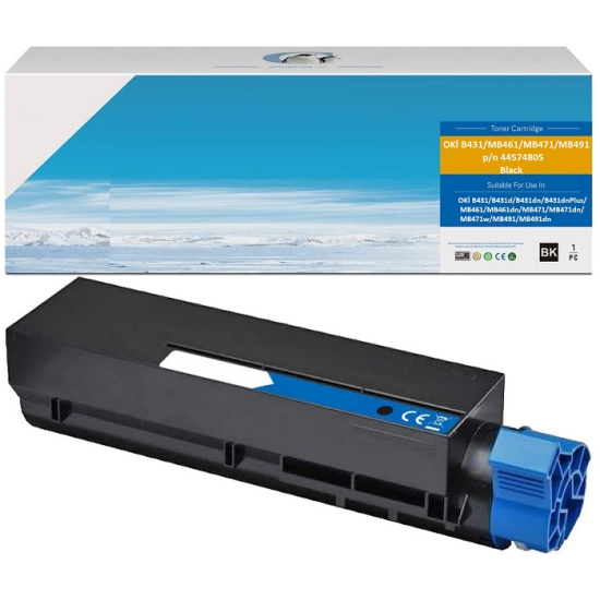 OKI B431/MB461/MB471/MB491 (p/n 44574805)-(Black) 