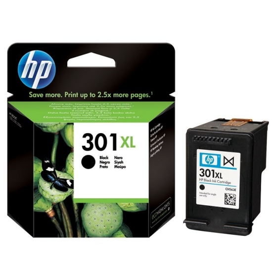 HP 301XL-CH563EE (1000-1050-1510-2000-2050-3000-3050) (Black)