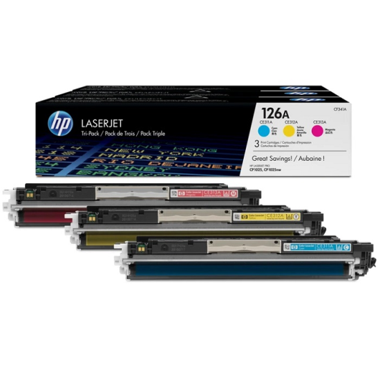 HP CF341A (126A-CE311A/CE312A/CE313A) (C/M/Y)