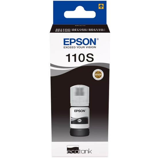 Epson 110S (C13T03P14A) (EcoTank Pigment Black Ink Bottle)