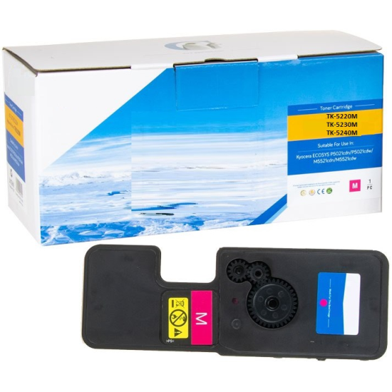 Kyocera TK-5240C (M5521-P5021) Muadil Mavi Toner