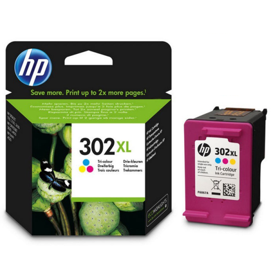 HP 302XL (F6U67AE) (Color)