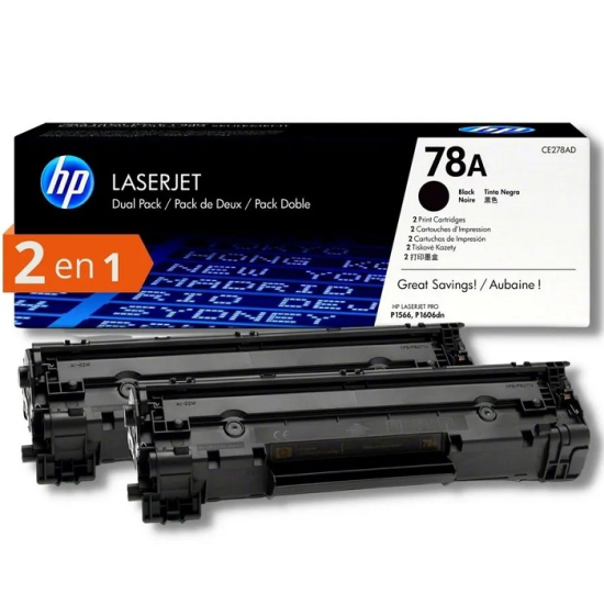 HP CE278A-78A (P1560-P1600-P1601-P1602-P1603-P1604-P1605-P1606-M1536-P1566-P1606) (Black)
