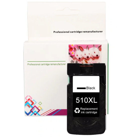 Canon PG-510XL (IP2700-MP230-MP235-MP240-MP250-MP252-MP260-MP270-MP272-MP280-MP282-MP480-MP490-MP492-MP495-MX320-MX330-MX350-MX360-MX410-MX420) Muadil Siyah Kartuşu