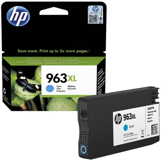 HP 963XL-3JA27AE (OfficeJet Pro 9010-9012-9013-9014-9016-9015-9019-9022-9023-9025) (Cyan)