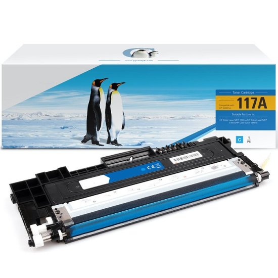 HP 117A-W2071A (150a-150nw-178nw-178nwg-179fng-179fnw-179fwg)-(Cyan)