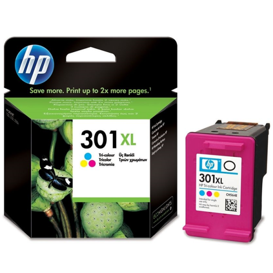 HP 301XL-CH564EE (1000-1050-1510-2000-2050-3000-3050) (Color)