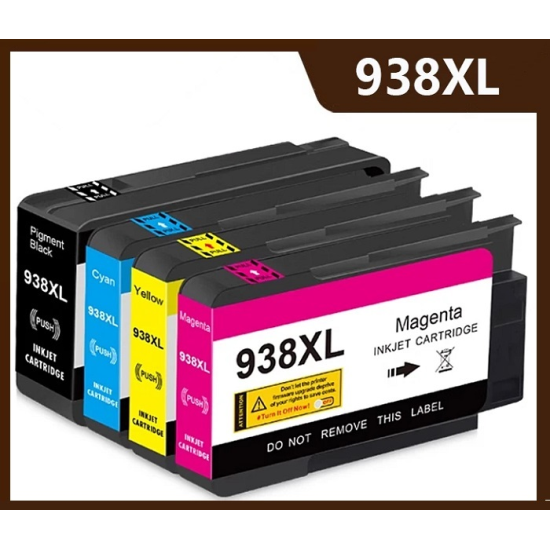 HP 938XL-4S6Y2PE+4S6X9PE+4S6Y0PE+4S6Y1PE (Multipack)