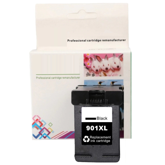HP 901XL-CC654AE (J4524-J4540-J4550-J4580-J4624-J4660-J4680-4500) Muadil Siyah Kartuşu