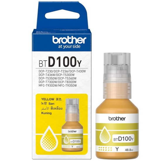 Brother BTD100Y (DCP-T230/DCP-T236/DCP-T430/DCP-T436/DCP-T530/DCP-T535/DCP-T536/DCP-T730) (Yellow)