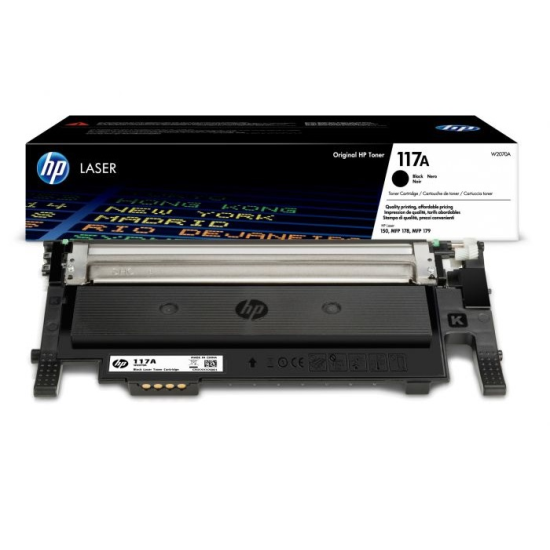 HP 117A-W2070A (150a-150nw-178nw-179fnw) (Black)