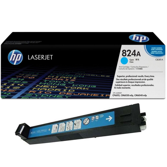 HP CB381A-824A (CM6030-CM6040-CM6049-CP6015) (Cyan)