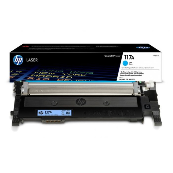 HP 117A-W2071A (150a-150nw-178nw-179fnw) (Cyan)