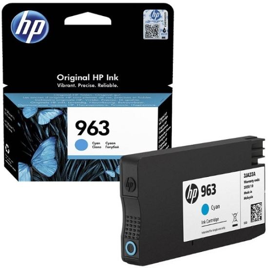 HP 963-3JA23AE (OfficeJet Pro 9010-9012-9013-9014-9016-9015-9019-9022-9023-9025) (Cyan)