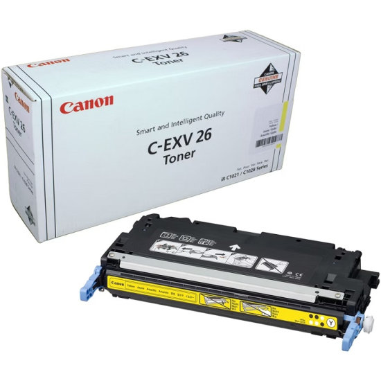 Canon C-EXV 26 Y/1657B006 (IR C1021/IR C1022/IR C1028) (Yellow)