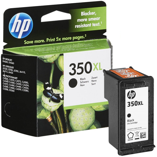 HP 350XL-CB336EE (C4280-C4380-C4480-C4580-5280-D4260-D4360-D5360-J5780-J6410) (Black)