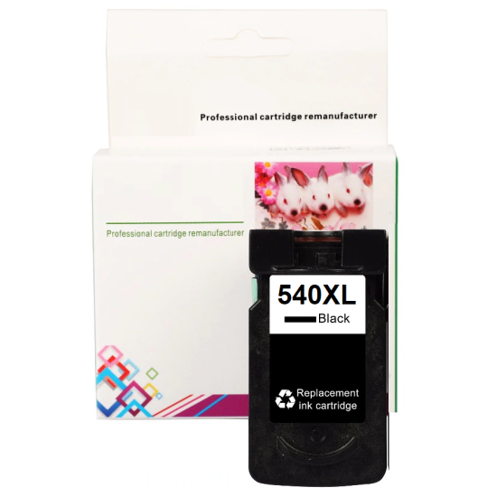 Canon PG-540XL (MG2150-MG2250-MG3150-MG3200-MG3250-MG3550-MG4150-MG4250-MX375-MX395-MX435-MX455-MX475-MX515-MX525-MX535) Muadil Siyah Kartuşu