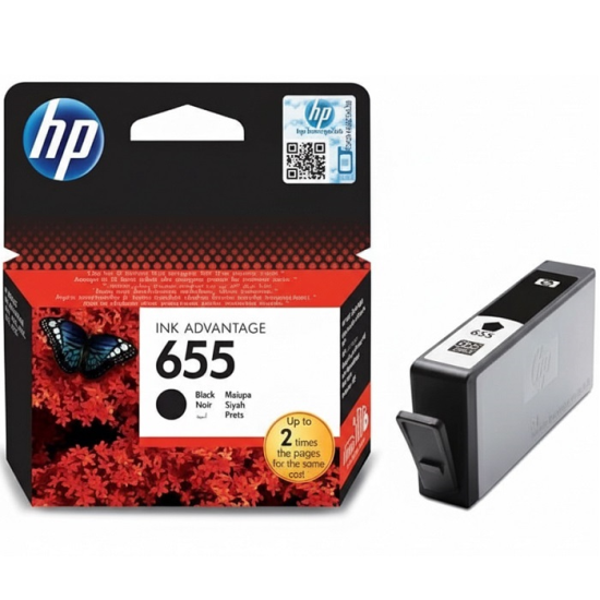 HP 655-CZ109AE (DeskJet 3520-3525-4610-4615-4625-5520-5525-6520-6525) (Black)