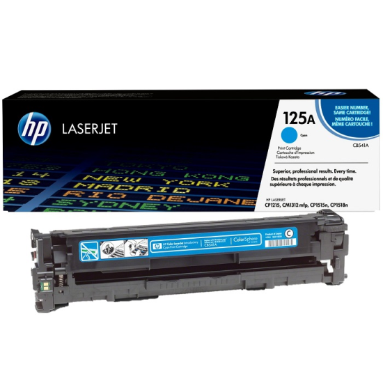 HP CB541A-125A (Cyan)