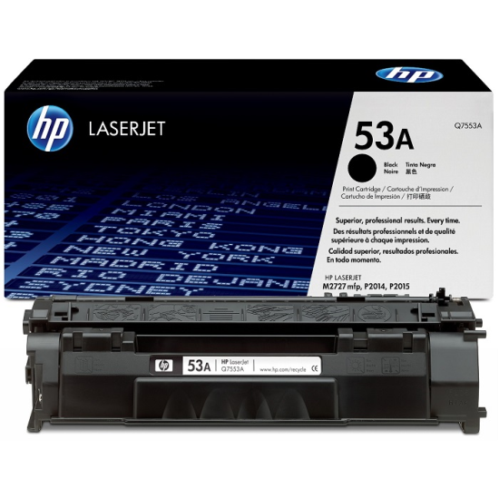 HP Q7553A-53A (P2010/P2011/P2012/P2013/P2014/P2015/M2727) (Black)