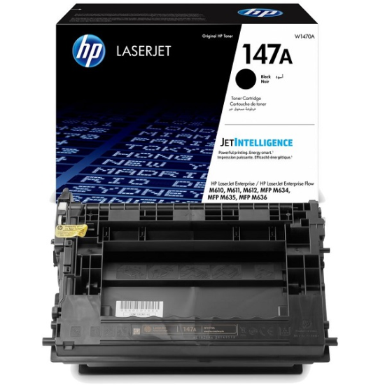 HP W1470A-147A (M610-M611-M612-M634-M635-M636-M637) (Black)