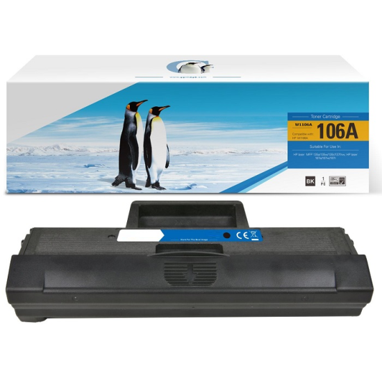 HP W1106A-106A (107A-107R-107W-MFP 135A-MFP 135R-MFP 135W-MFP 137FNW)-(Black)