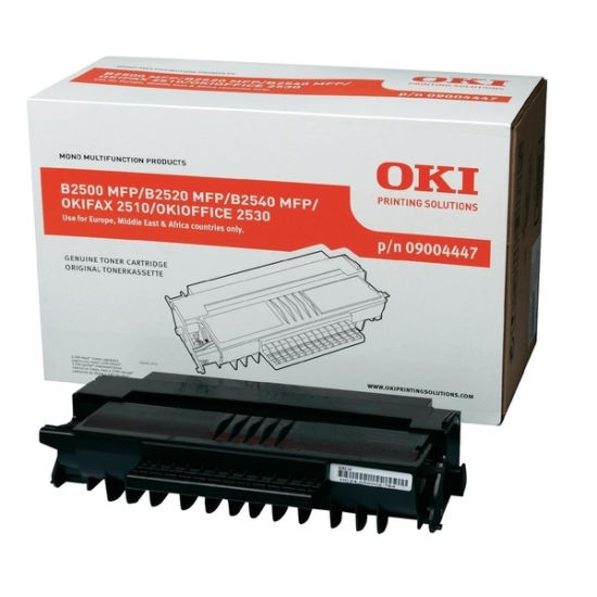 OKI B2500-B2520-B2540-B2550-OKI FAX 2510-OKI FAX 2530 (p-n 09004447) Orjinal Siyah Toner