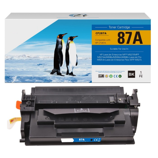 HP CF287A-87A (M501-M506-M527-E52545)-(Black)
