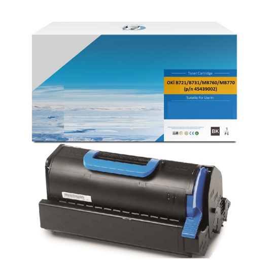 Oki B721/B731/MB760/MB770 (p/n 45439002)-(Black) 