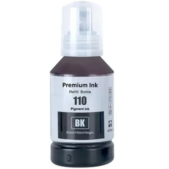 EPSON 110S (C13T03P14A) (M1100-M1120-M1140-M1170-M1180-M2120-M2140-M2170-M3140-M3170-M3180) Muadil Siyah Kartuşu (40 ml)