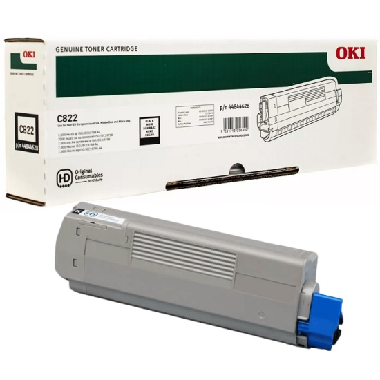 OKI C822 (p/n 44844628) (Black)