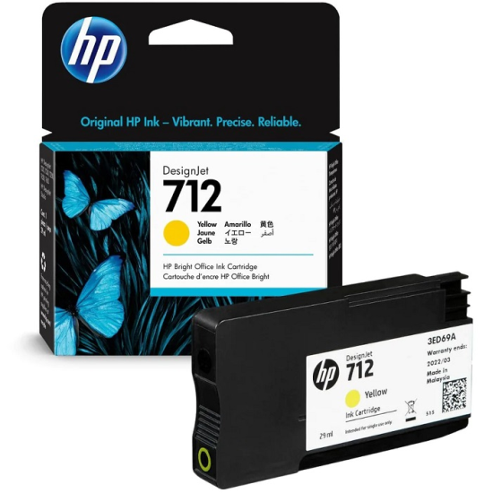HP 712-3ED69A (T210-T230-T250-T630-T650) (Yellow)