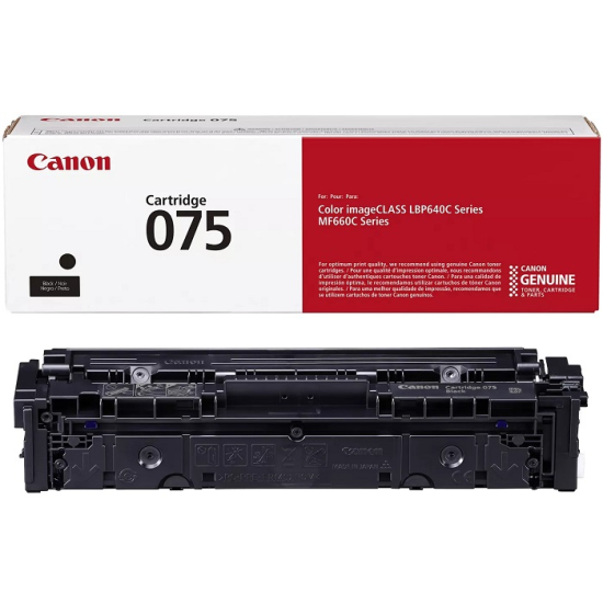 Canon CRG-075BK-6365C002 (LBP646/LBP647/MF662/MF663/MF664/MF665/MF667) (Black)