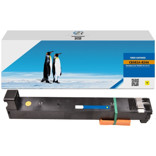 HP CB382A-824A (CM6030-CM6040-CM6049-CP6015)-(Yellow)