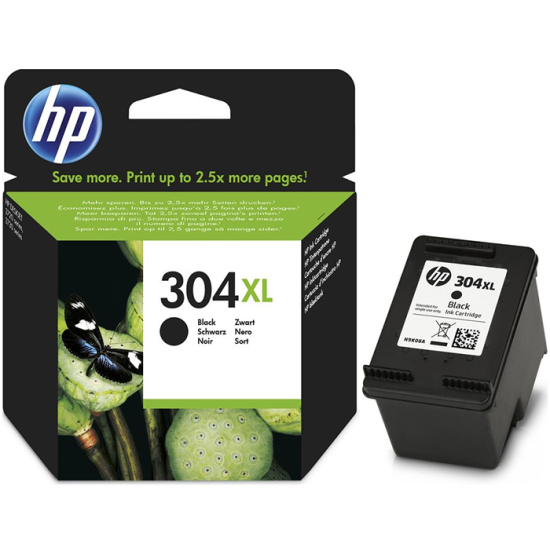 HP 304XL-N9K08AE (120-125-2620-2630-3720-3730-3732-5020-5030) (Black)