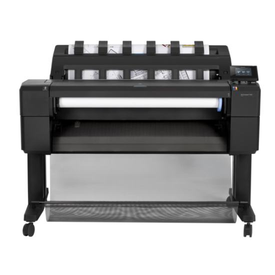HP DesignJet T930 36 inç Yazici (L2Y21B) & (HP 727)